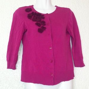 🥰🥰{Anthro} "Tabitha" Pink Cardigan